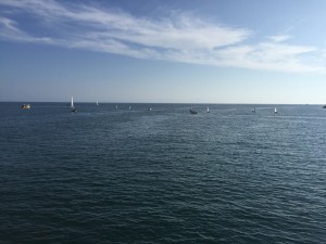 Blick auf den Pazifik vom Pier in Santa Barbara.