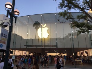 Der Apple Store in der Thrid Street Promenade