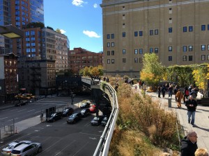 Die Highline führt vom Meatpacker District bis zur West 34 Straße.