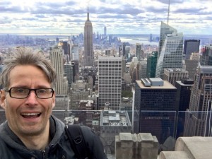 Blick auf das Empire State Building.