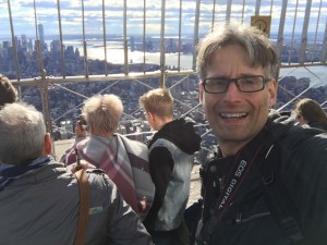 Blick vom Empire State Building nach lower Manhattan.