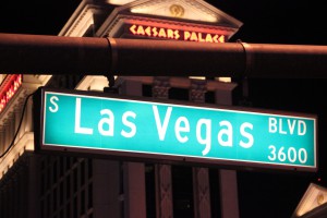 Der Las Vegas Boulevard wird auch Strip genannt.